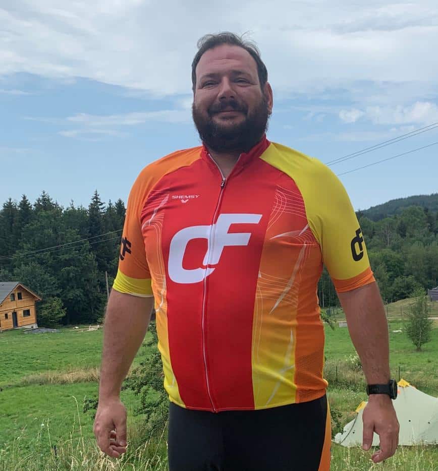 Maillot cycliste grande taille