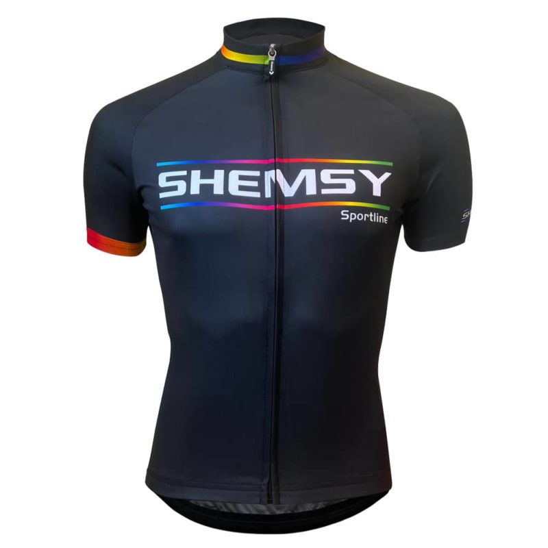 Maillot Cycliste Performance Homme – Taille L, Multicouleur, Occasion, Tenue Vélo Casual