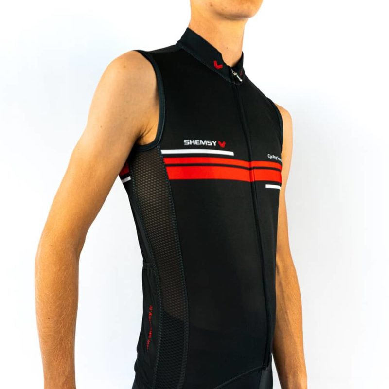 Veste / Maillot cycliste sans manche CREDIT AGRICOLE UCI PRO