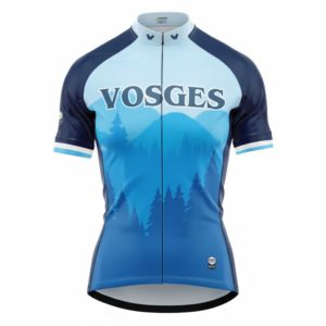 Maillot de cycliste Femme BLUE VOSGES TRAD/MC