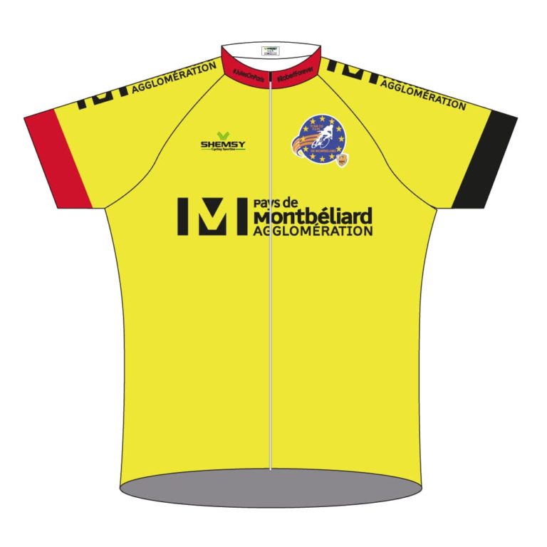 maillot jaune Tour du pays de Monbéliard