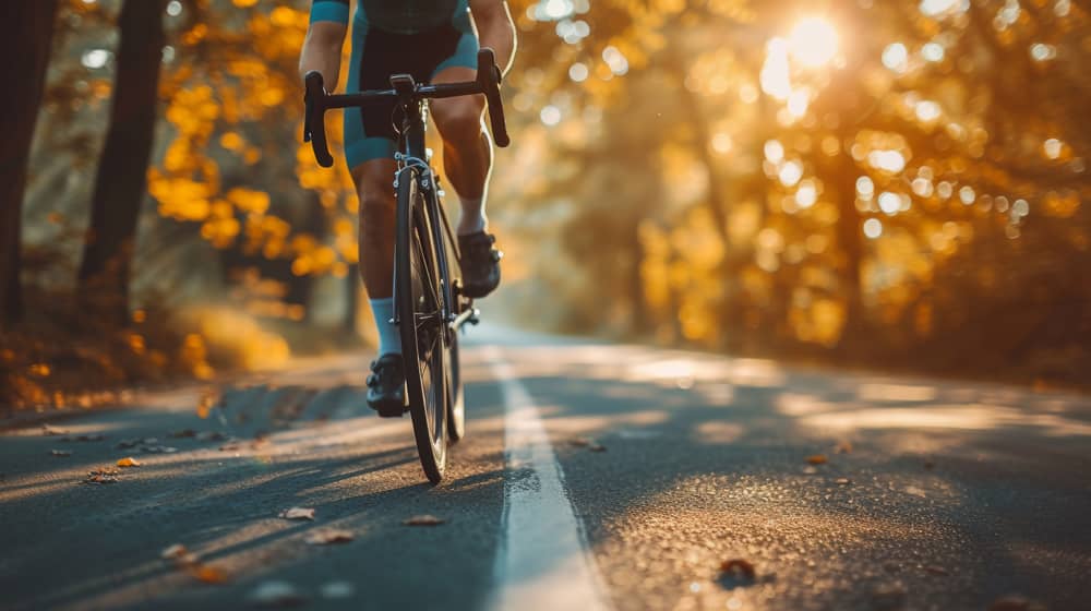 cyclisme en automne