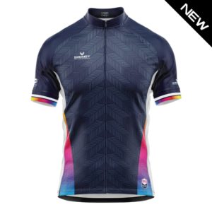 Maillot cycliste Mixte RAINBOW TRAD/MC