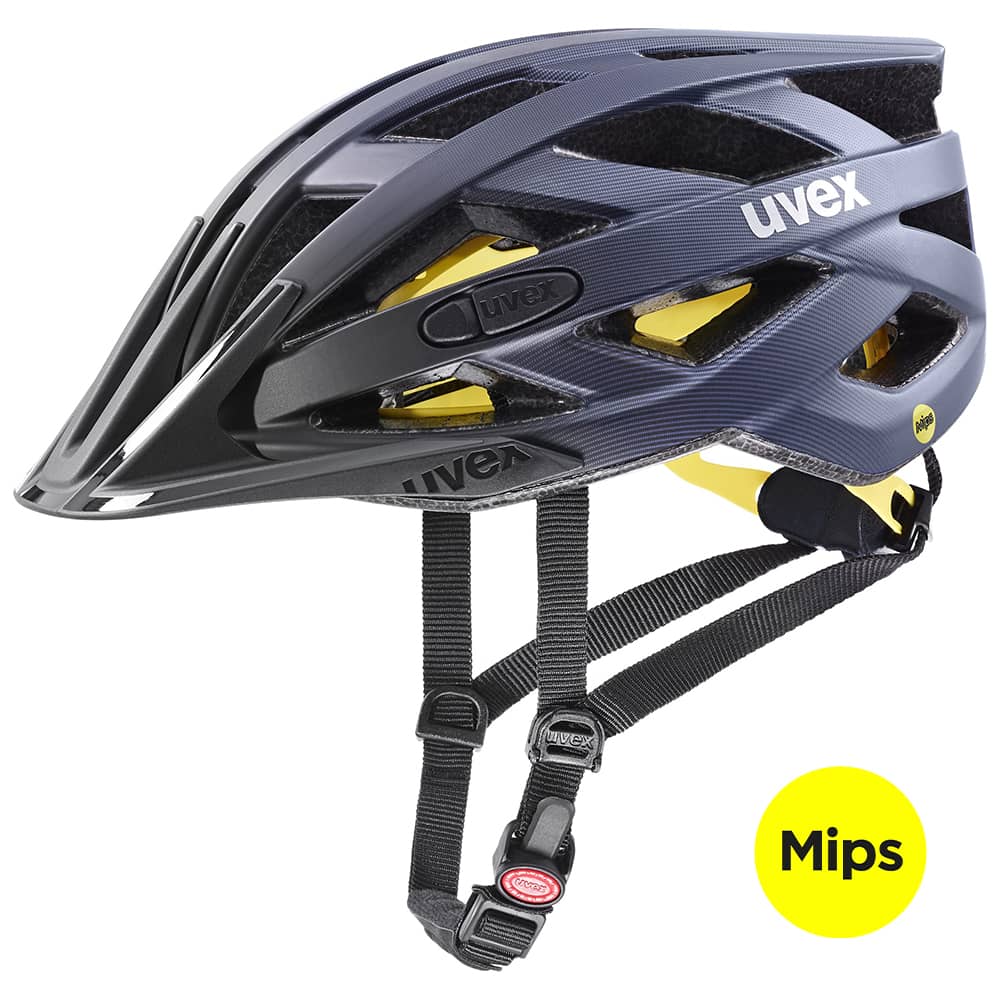 Casque de vélo UVEX i-vo cc MIPS – Midnight Sylver Matt