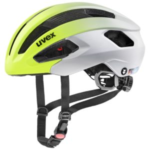 Casque de vélo UVEX Rise CC Tocsen - Néon Yellow/Sylver
