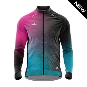 Maillot cycliste mi-saison Mixte GALAXY