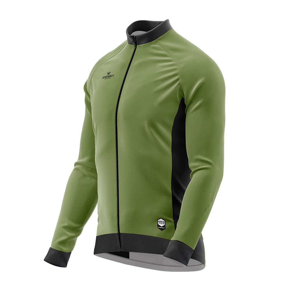 Maillot Mi-Saison Golden Chille Green Army_3-4