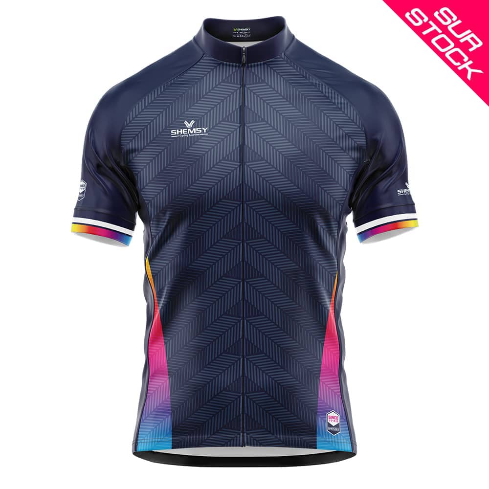 Maillot cycliste Mixte RAINBOW TRAD/MC