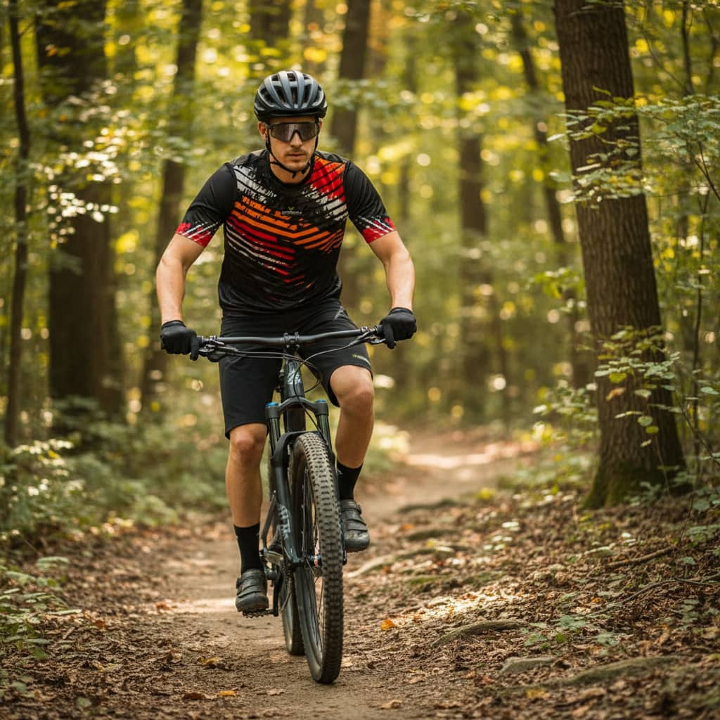 Maillot-VTT vêtement cyclisme VTT