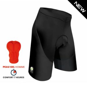 Cuissard homme BASICO BLACK sans bretelles peau Gel