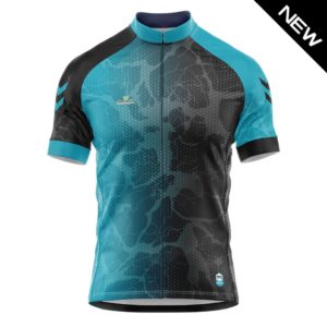 Maillot cycliste Mixte THUNDER BLUE DARK TRAD/MC